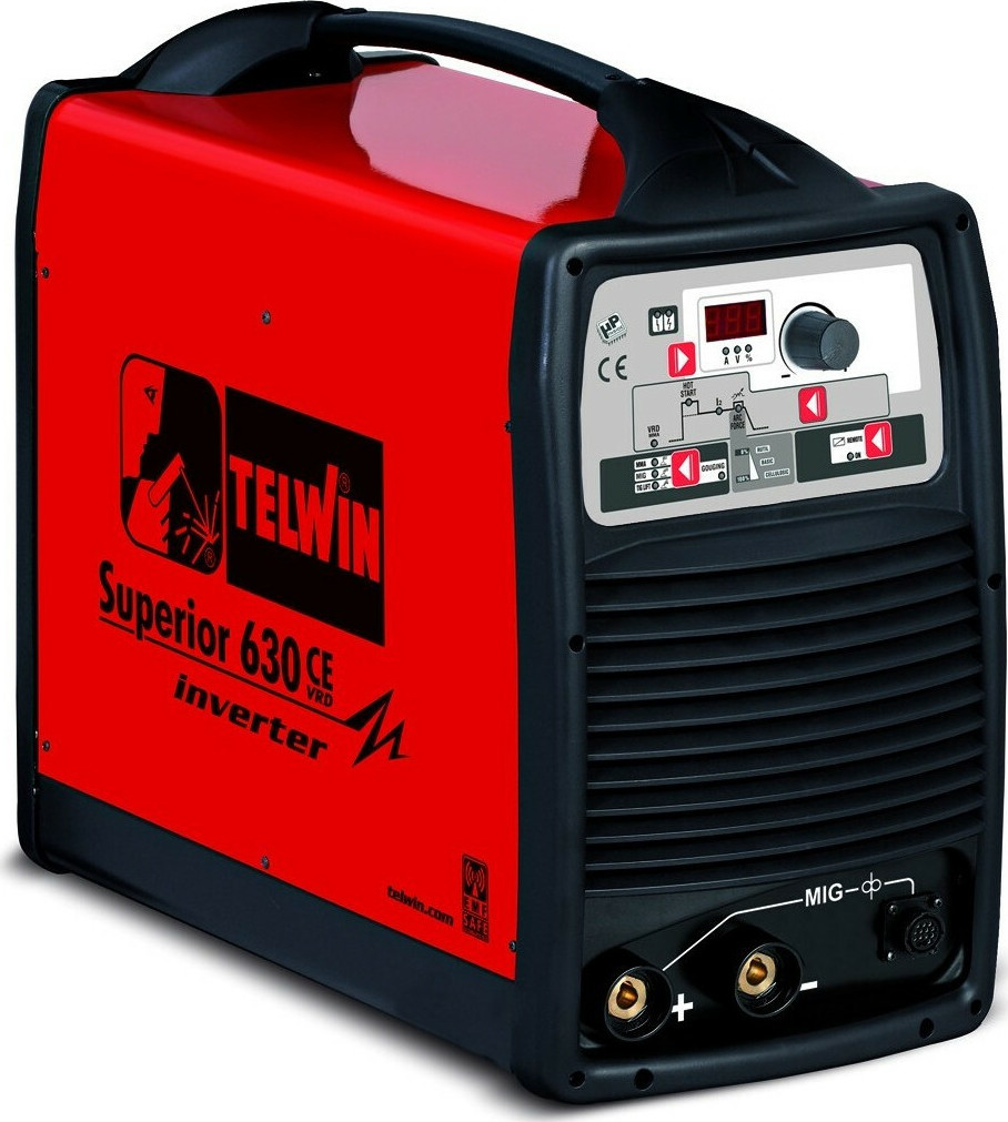 TELWIN ΗΛΕΚΤΡΟΚΟΛΛΗΣΗ INVERTER 600Α 400V SUPERIOR 630 CE VRD 816032