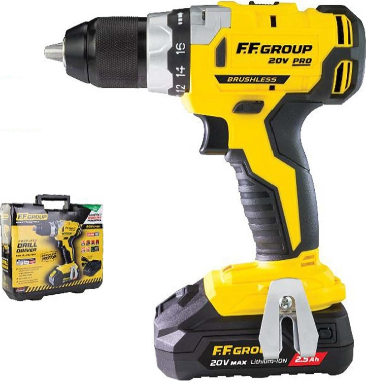 Δραπανοκατσαβιδο 20V 2.5Ah FFGROUP CDD-BL20V PRO 41316