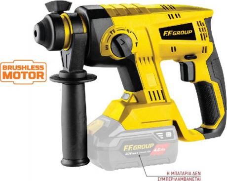 FFGROUP CRH/2-20 PLUS Πιστολέτο Περιστροφικό Σκαπτικό solo  SDS-PLUS Μπαταρίας 20V Brushless SOLO 43203