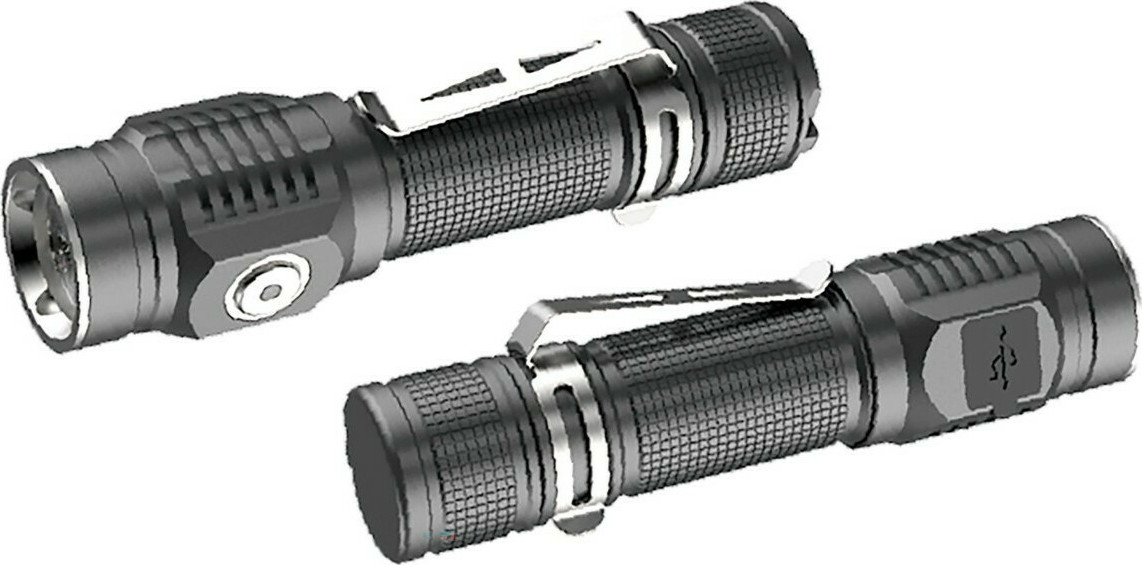 Φακός επαναφορτιζόμενος-αδιάβροχος Bormann Pro 320 lumens BPR6035 030034