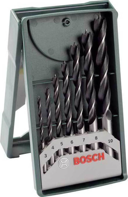BOSCH Σετ Tρυπανιών Ξύλου 7 Τεμαχίων 2607019580