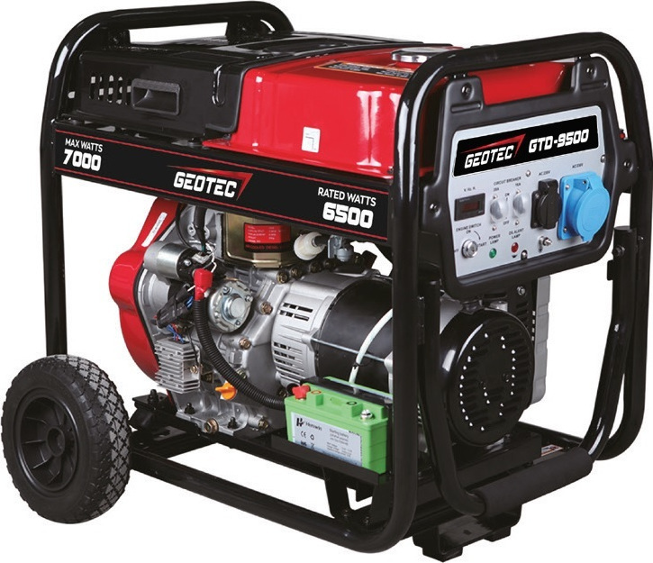 GEOTEC GTD 9500 ΠΕΤΡΕΛΑΙΟΚΙΝΗΤΗ ΤΡΙΦΑΣΙΚΗ ΓΕΝΝΗΤΡΙΑ GEP 922108503 