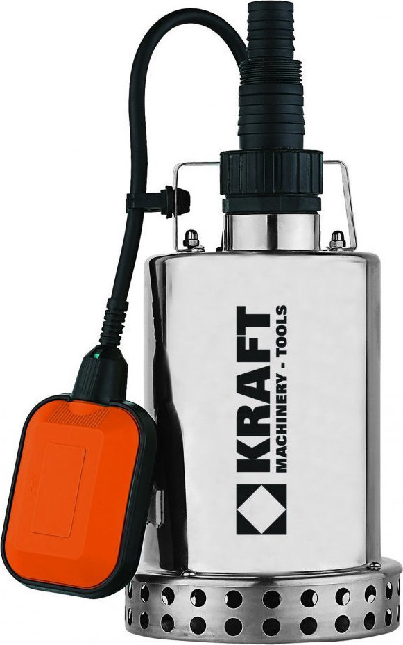 KRAFT Υποβρύχια Αντλία Ομβρίων Υδάτων Inox 750W 43527