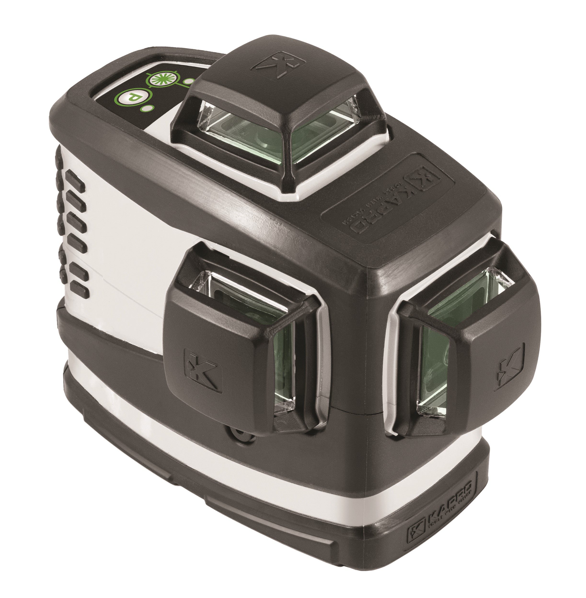 Αλφάδι Laser  3D Πράσινης Δέσμης kapro (εσωτερικός χώρος) 30m   (εξωτερικός χώρος) 70m 633117