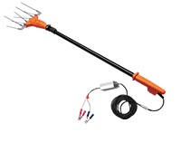 Ελαιοραβδιστικό Kraft 34 Volt με μετατροπέα inverter στα 12 Volt+τηλεσκοπικό κοντάρι αλουμινίου 691087
