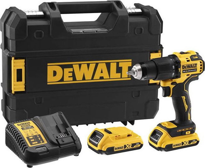 Dewalt Κρουστικό Δραπανοκατσάβιδο 18V 2x3Ah DCD709L2T