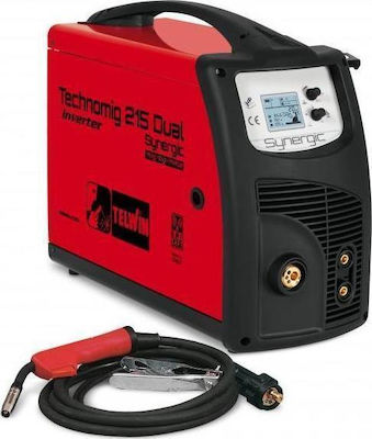 TELWIN TECHNOMIG 215 DUAL SYNERGIC 3in1 Ηλεκτροσυγκόλληση Σύρματος MIG-MAG/TIG/MMA 816053