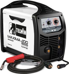 TELWIN MAXIMA 200 SYNERGIC Ηλεκτροσυγκόλληση Σύρματος MIG-MAG/FLUX 816087