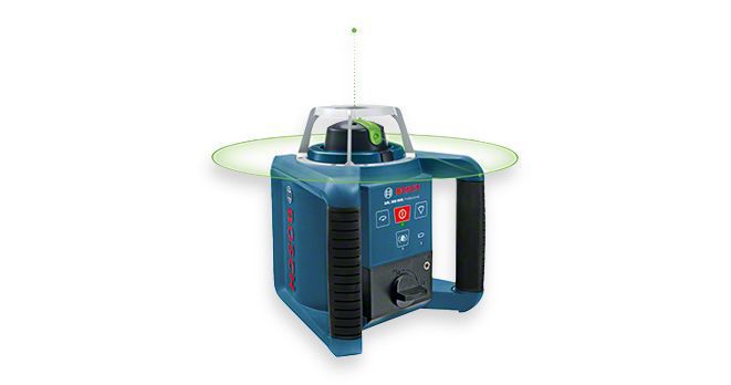 BOSCH GRL 300 HVG PROFESSIONAL SET RC 1 WM4 LR 1G ΠΕΡΙΣΤΡΟΦΙΚΟ ΛΕΪΖΕΡ ΜΕ ΠΡΑΣΙΝΗ ΑΚΤΙΝΑ 0601061701