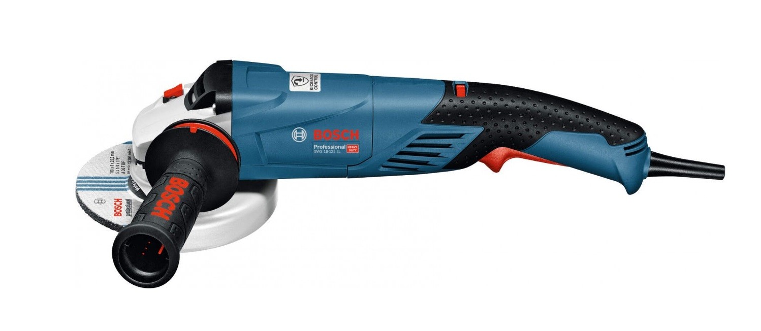 BOSCH GWS 18 125 SL ΓΩΝΙΑΚΟΣ ΤΡΟΧΟΣ ΜΕ ΡΥΘΜΙΖΟΜΕΝΗ ΤΑΧΥΤΗΤΑ PROFESSIONAL 06017A3200