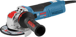 BOSCH ΓΩΝΙΑΚΟΣ ΛΕΙΑΝΤΗΡΑΣ GWX 17-125 T X-LOCK ΜΕ ΡΥΘΜΙΖΟΜΕΝΗ ΤΑΧΥΤΗΤΑ 1700W 06017C5002