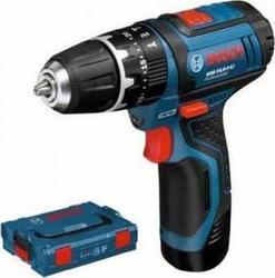 BOSCH GSB 12V-15 PROFESSIONAL ΚΡΟΥΣΤΙΚΟ ΔΡΑΠΑΝΟΚΑΤΣΑΒΙΔΟ ΜΠΑΤΑΡΙΑΣ (SOLO) L-BOXX 06019B690E
