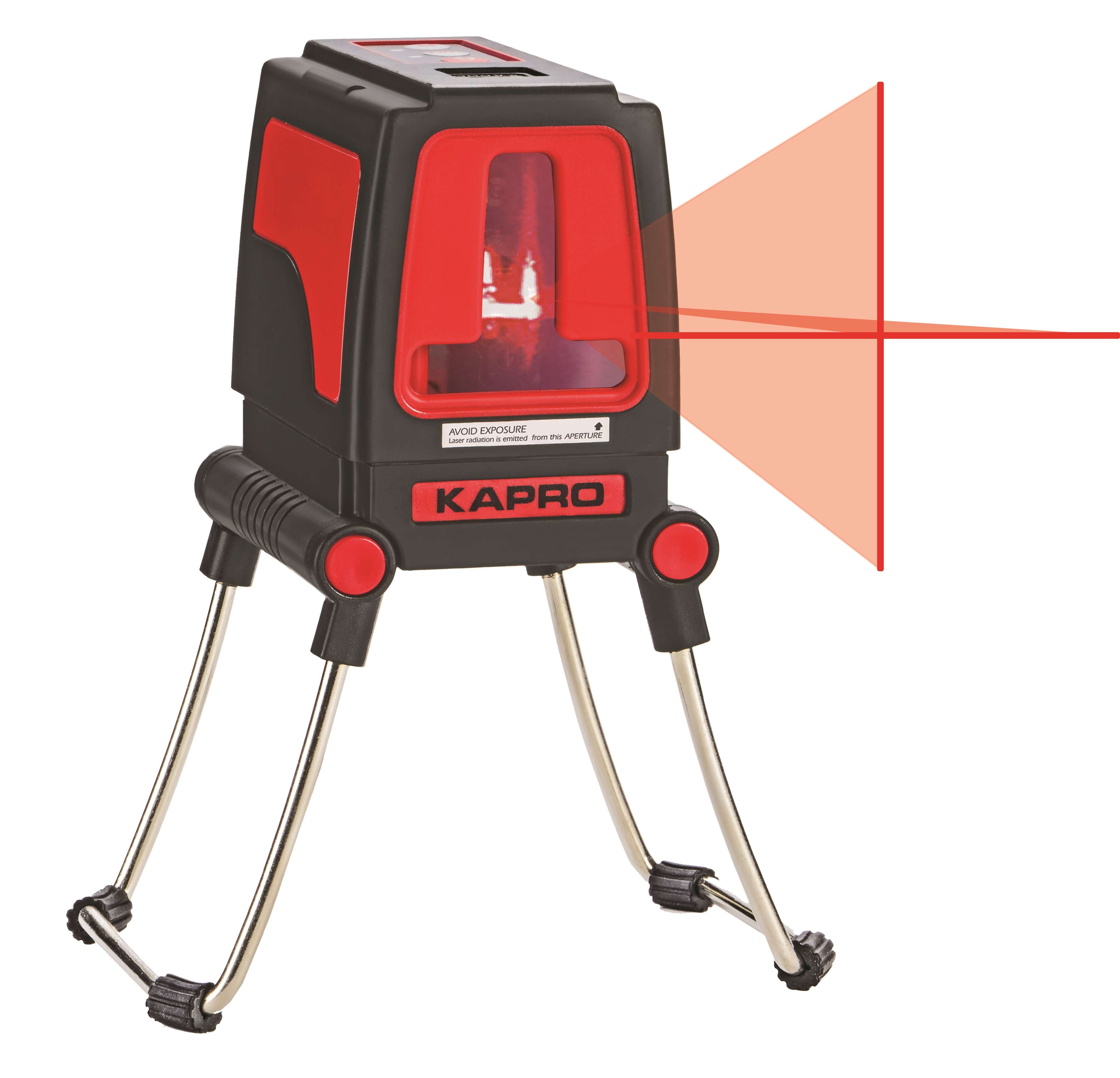 Αλφάδι Laser Κόκκινης Δέσμης 2 ακτίνων για χρήση σε εσωτερικό & εξωτερικό χώρο 30 m 633112