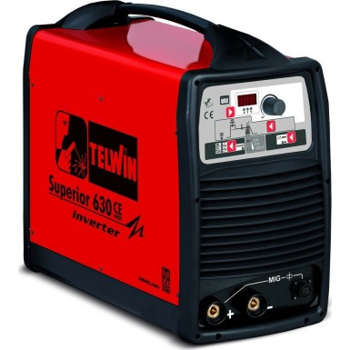 TELWIN ΗΛΕΚΤΡΟΚΟΛΛΗΣΗ INVERTER 600Α 400V SUPERIOR 630 CE VRD 816032