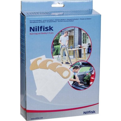 ΣΑΚΟΥΛΕΣ NILFISK ΣΕΤ 4 ΤΕΜ (BUDDY II) 81943048