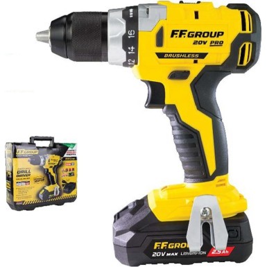 Δραπανοκατσαβιδο 20V 2.5Ah FFGROUP CDD-BL20V PRO 41316