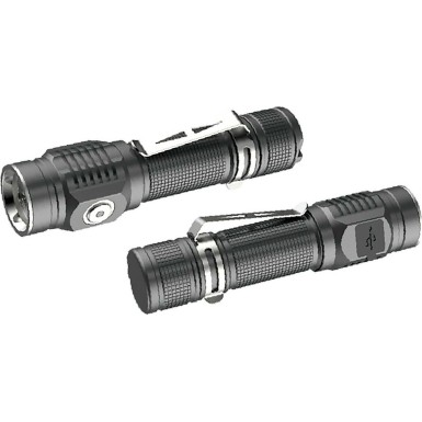Φακός επαναφορτιζόμενος-αδιάβροχος Bormann Pro 320 lumens BPR6035 030034