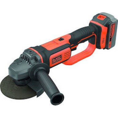 Black and Decker Γωνιακός Τροχός 18V Li-Ion 1x4.0Ah BCG720M1 