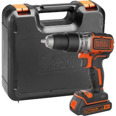 Κρουστικό Δραπανοκατσάβιδο Brushless 18V 1x1.5Ah Black&Decker BL188K