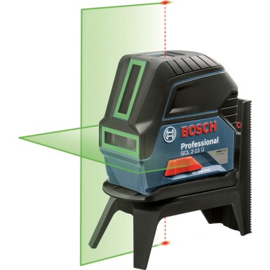 BOSCH ΓΡΑΜΜΙΚΟ ΛΕΪΖΕΡ GCL 2-15 G RM 1 BM 3 ΠΡΑΣΙΝΗΣ ΑΚΤΙΝΑΣ 0601066J00