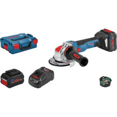 BOSCH ΓΩΝΙΑΚΟΣ ΤΡΟΧΟΣ ΜΠΑΤΑΡΙΑΣ GWX 18V-10 SC 125 MM PROFESSIONAL 06017B0401