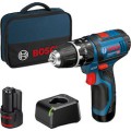 BOSCH GSB 12V-15 PROFESSIONAL ΚΡΟΥΣΤΙΚΟ ΔΡΑΠΑΝΟΚΑΤΣΑΒΙΔΟ ΜΠΑΤΑΡΙΑΣ + ΣΕΤ ΕΞΑΡΤΗΜΑΤΩΝ 06019B690H