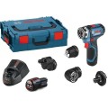 Bosch GSR 12V-15 FC Set Professional ΔΡΑΠΑΝΟΚΑΤΣΑΒΙΔΟ ΜΕ 4 ΚΕΦΑΛΕΣ 06019F6000