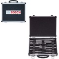 BOSCH - Σετ Καλέμι Βελόνι και Τρυπάνια SDS-Plus 11 Τεμαχίων 2608579916