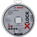 ΔΙΣΚΟΙ ΚΟΠΗΣ INOX 10 TEM BOSCH X-LOCK 115MM 1X22.2 2608619266