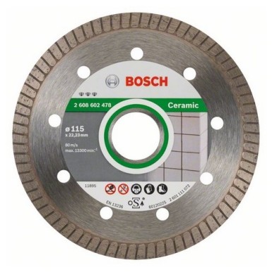Bosch - Διαμαντόδισκος Kοπής Best for Ceramic 2608602478