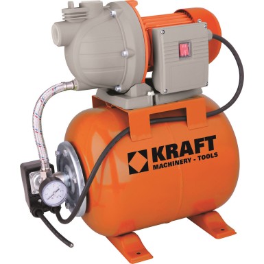 Πιεστικό συγκρότημα με Δοχείο 19Lt & Αντλία 800W KRAFT 43502