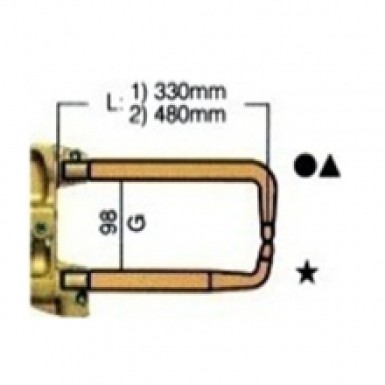 ΤΣΙΜΠΙΔΑ ΑΕΡΟΨΥΚΤΗ 18mm L330mm 45921