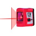 Αλφάδι Laser σταυρού δύο ακτίνων Κόκκινης Δέσμης  (οριζόντια & κάθετη) εσωτερικού χώρου 20 m Capro 633110