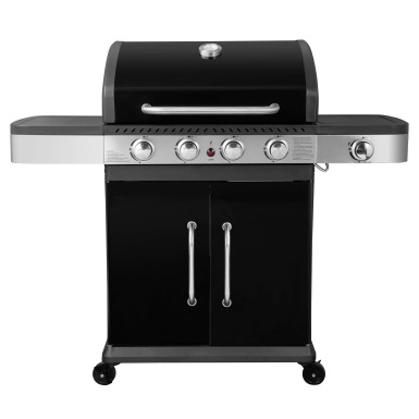 Ψησταριές (BBQ) Υγραερίου με 4 Καυστήρες + 1 Πλαϊνή Εστία UNIMAC 661316