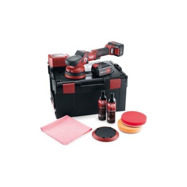 18V - ΑΛΟΙΦΑΔΟΡΟΣ ΕΚΚΕΝΤΡΟΣ XFE-15-150-18.0-EC/5.0-P-Set +(2x5,0Ah) +ΤΑΧΥΦΟΡΤ +ΒΑΛΙΤΣΑ,FLEX -SP 461237