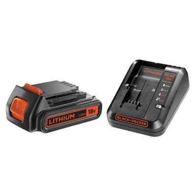 BDC1A15 ΦΟΡΤΙΣΤΗΣ 18V 1000MAH & ΜΠΑΤΑΡΙΑ ΛΙΘΙΟΥ 18V 1.5AH