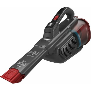Black & Decker Επαναφορτιζόμενο Σκουπάκι Χειρός 12V Grey/Red BHHV315B-QW