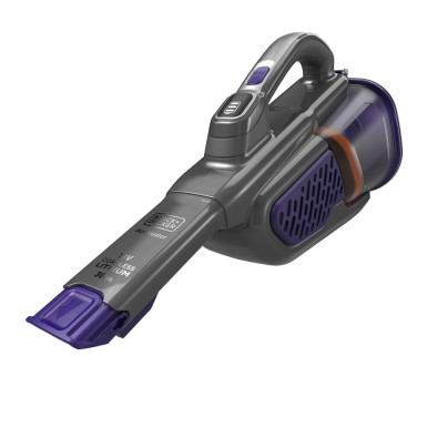 Επαναφορτιζόμενο Σκουπάκι Χειρός Black & Decker Pet Dustbuster 18V Grey/Purple BHHV520BFP