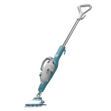 BLACK+DECKER 1600W 2σε1 Ατμοκαθαριστής με γωνιακή κεφαλή Delta, γάντι SteaMitt™ και 17 αξεσουάρ BHSM1615DAM