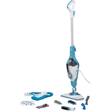 Black & Decker SteaMitt Ατμοκαθαριστής με Κοντάρι Aqua 0.5L 1600W BHSM1610DSM-QS