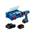 BOSCH - GSB 18V-21 Κρουστικό Δραπανοκατσάβιδο Μπαταρίας 18V (2x4.0Ah) 06019H110C