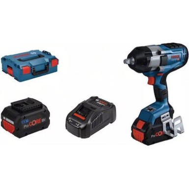 Μπουλονόκλειδο Μπαταρίας 18V (2x5.5Ah) - 14V - 18V - 20V - BOSCH GDS 18V-1000 C 06019J8003