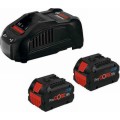 BOSCH PROFESSIONAL ΣΕΤ 2 ΜΠΑΤΑΡΙΕΣ ProCORE 18V 5.5Ah ΚΑΙ ΦΟΡΤΙΣΤΗΣ GAL 1880 CV 1600A0214C 