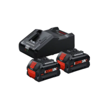 BOSCH 2 ΜΠΑΤΑΡΙΕΣ PROCORE18V+ 8.0AH ΚΑΙ ΦΟΡΤΙΣΤΗΣ GAL 18V-160 PROFESSIONAL 1600A02X03