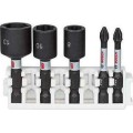 Σέτ Κατσαβιδόλαμες και Καρυδάκια Pick and Click Impact Control BOSCH 2608522350