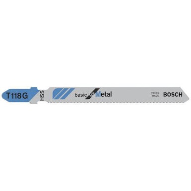 Λάμα Για Κοπή Μετάλλου T 118 G 3τμχ. Bosch 2608631674