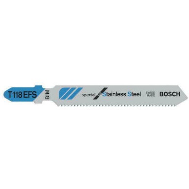 Λάμα Για Κοπή Inox T 118 EFS 3τμχ. Bosch 2608636499