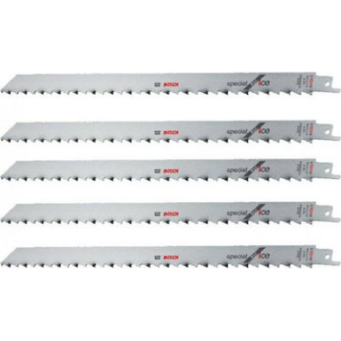 Λάμα σπαθόσεγας σετ 5τεμ Bosch S1211Κ 300mm 2608652900