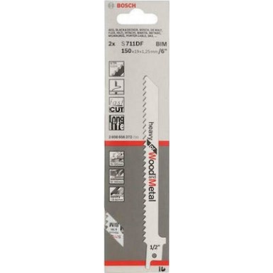 Λάμα Wood & Metal S711DF 2Tεμ. Bosch 2608656272