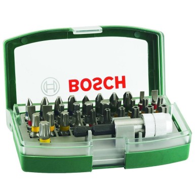 Bosch Σετ 32 Μύτες Κατσαβιδιού Αστέρι / Allen / Σταυρός 2607017063